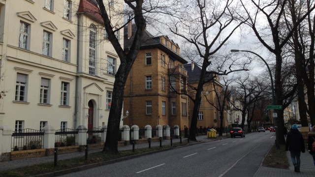 KBRI Berlin tutup karena iitemukannya bom. (Foto: Dok. KBRI Berlin)