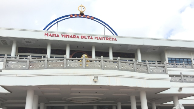 Maha Vihara Duta Maitreya. (Foto: Bella Cynthia / kumparan)