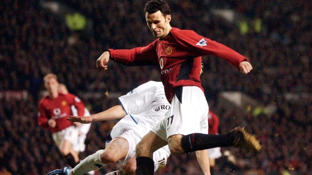 Giggs, Manchester United 2003. (Foto: PAUL BARKER / AFP)
