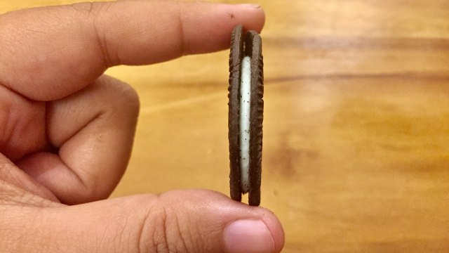 Oreo Thins Vanilla Delight. (Foto: Adisty Putri Utami/kumparan)