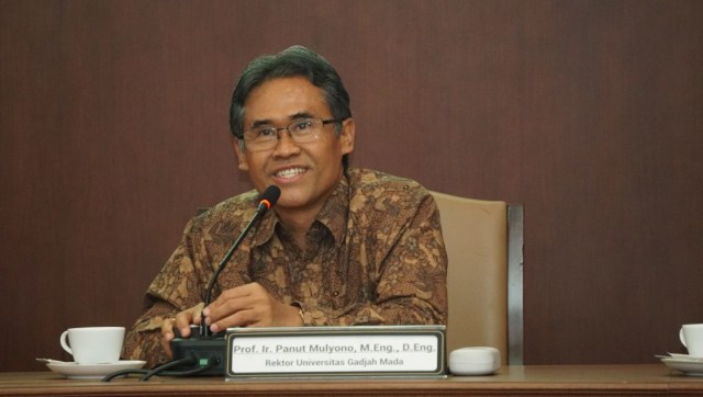 Rektor UGM Panut Mulyono (Foto: Nugroho Sejati/kumparan)