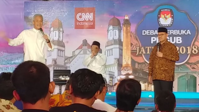 Debat Terbuka Pilgub Jateng (Foto: Dok. Tim Media Sudirman-Ida)