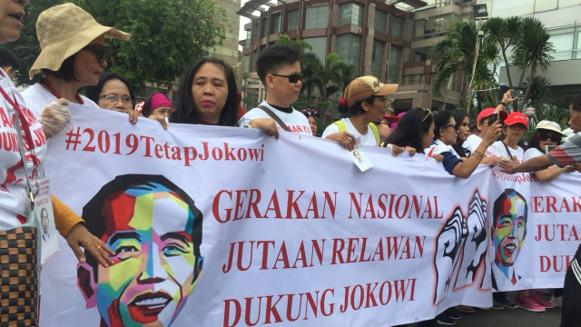 Gerakan beri KTP untuk Jokowi. (Foto: Mirsan Simamora/kumparan)