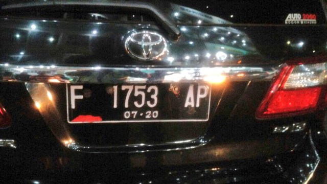 Kecelakaan Toyota Fortuner  (Foto: Twitter @TMCPoldaMetro )