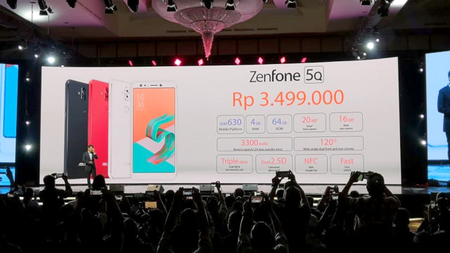 Peluncuran Asus Zenfone 5Q. (Foto: Bianda Ludwianto/kumparan)