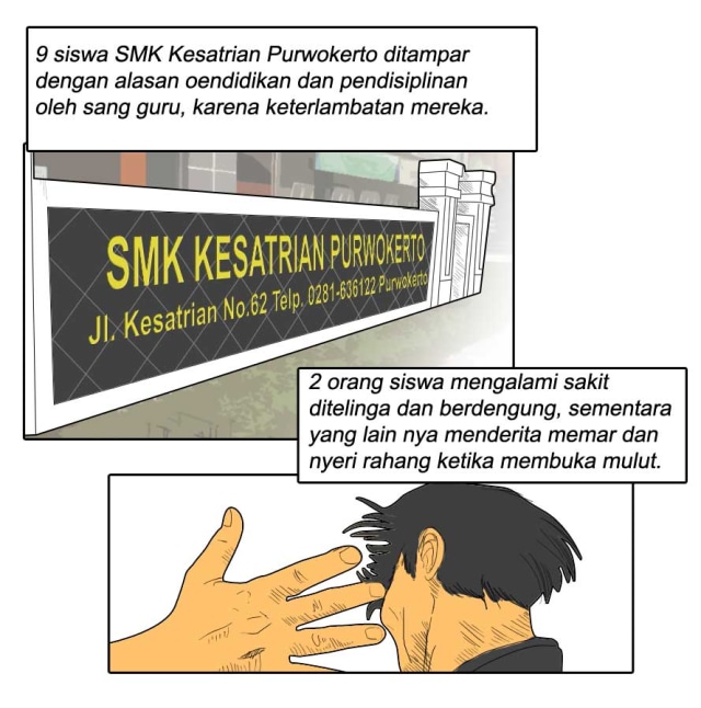 Komik: Tentang Guru yang Tampar 9 Murid SMK Kesatrian Purwokerto (2)