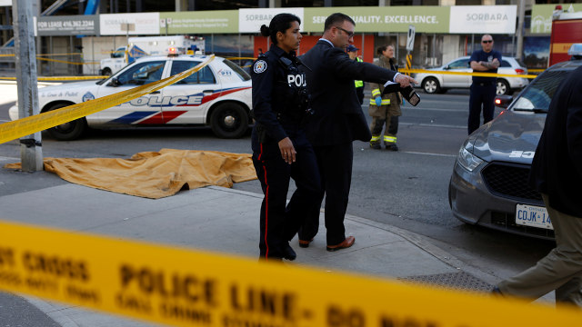 Pembunuhan di Toronto (Foto: Reuters/Chris Donovan)