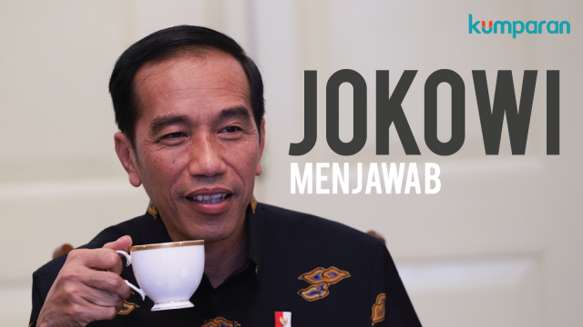 Jokowi Menjawab. (Foto: Cornelius Bintang/kumparan)