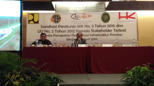 Sosialisasi Peraturan MA Nomor 3 Tahun 2016. (Foto: Dok. KPPIP)