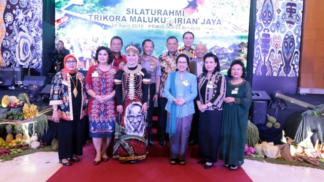 Kapolri di acara silaturahmi reuni eks Trikora. (Foto: dok. Mabes Polri)