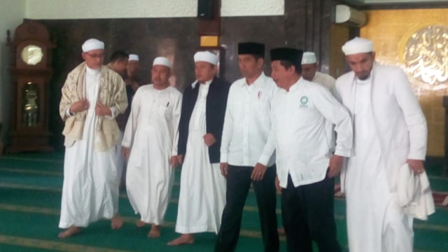 Jokowi bertemu alumni 212 di Bogor (Foto: Istimewa)