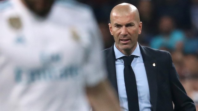 Zidane memimpin laga Real Madrid. (Foto: Reuters/Susana Vera)