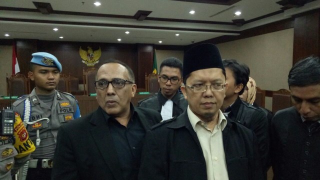 Sidang tuntutan pencemaran nama, Alfian Tanjung (Foto: Aprilandika Pratama/kumparan)