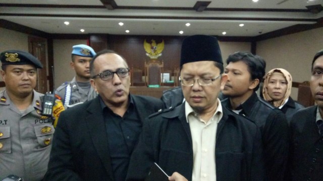 Sidang tuntutan pencemaran nama, Alfian Tanjung Foto: Aprilandika Pratama/kumparan