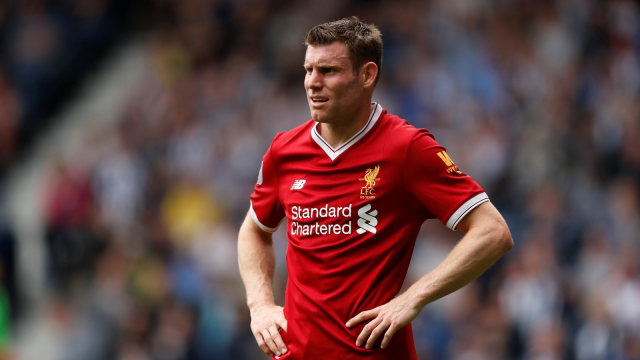Milner, si raja assist Liverpool. (Foto: Reuters/Andrew Boyers)