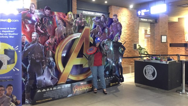 Avengers : Infinity War di Grand Indonesia (Foto:  Bella Cynthia Ratnasari/kumparan)
