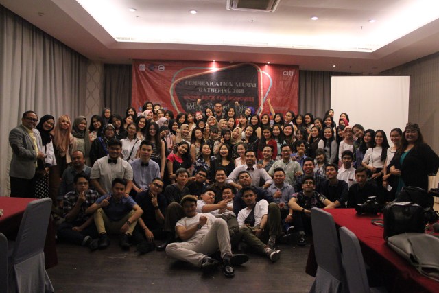 “Bring Back the Memories” nya Communication Alumni Gathering 2018 President University (3)