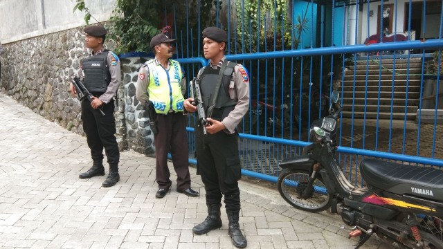 Polisi Ringkus Pelaku Penghinaan Nabi Muhammad (Foto: Phaksy Sukowati/kumparan)