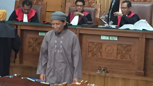 Sidang Aman Abdurrahman di PN Jaksel (Foto: Raga Imam/kumparan)