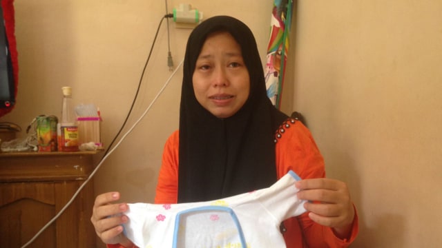 Marlina, ibu korban penculikan bayi di Depok (Foto: Yuana Fatwalloh/kumparan)