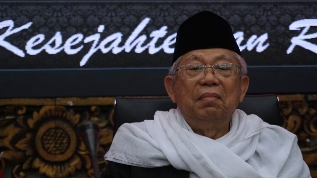 Ketua MUI KH Ma'ruf Amin di FGD PDIP (Foto: Fanny Kusumawardhani/kumparan)