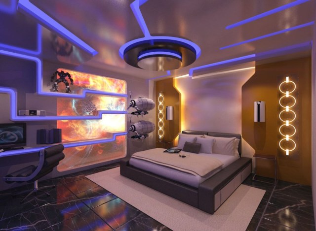 8 Ciri Desain Futuristik Gaya Interior Masa Depan