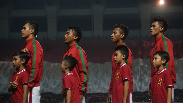 Timnas Indonesia vs Bahrain. (Foto: Irfan Adi Saputra/kumparan)