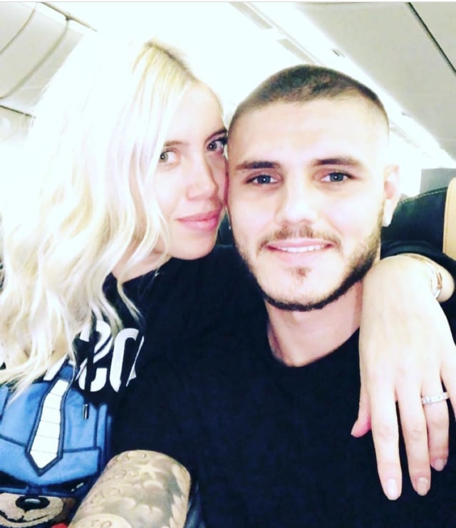 Wanda Nara dan Mauro Icardi (Foto: Instagram @wanda_icardi)