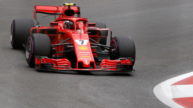 Sebastian Vettel di GP Azerbaijan. (Foto: David Mdzinarishvili/Reuters)