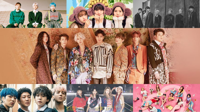 Grup K-Pop (Foto: Berbagai sumber)