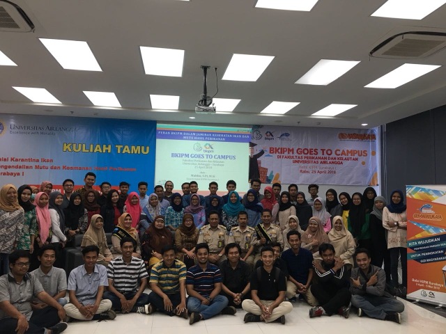 Kenalkan Peran Strategis BKIPM, Balai KIPM Surabaya 1 Goes To Campus