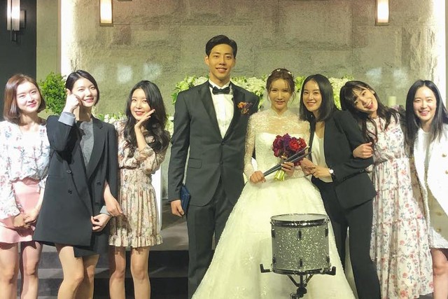 Member After School Bagikan Foto Reuni di Pernikahan Jung Ah