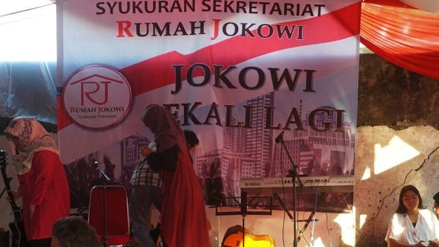 Suasana Pembukaan Syukuran Rumah Jokowi (Foto: Irfan Adi Saputra/kumparan)