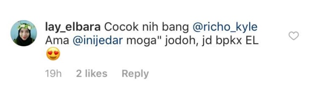Komentar Netizen tentang Richard & Jedar (Foto: Instagram @richo_kyle)