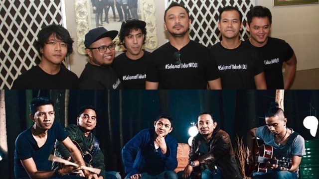 Nidji dan Ungu. (Foto: Munady Widjaja dan Instagram/@ungu_band)