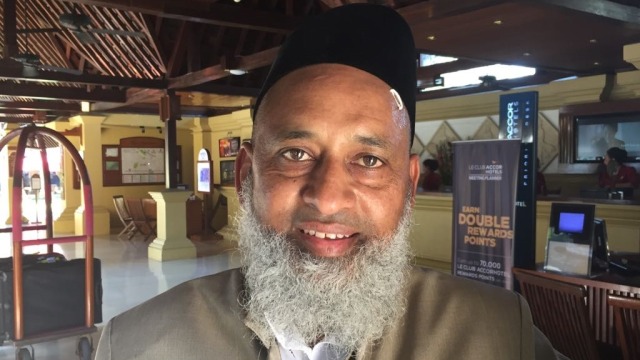 Allie Abdul Khaliq perwakilan ulama Afrika Selatan (Foto: Rafyq Panjaitan/kumparan)