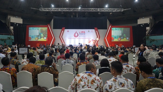 Suasana acara IPA Convex 2018 di JCC. (Foto: Yudhistira Amran Saleh/kumparan)