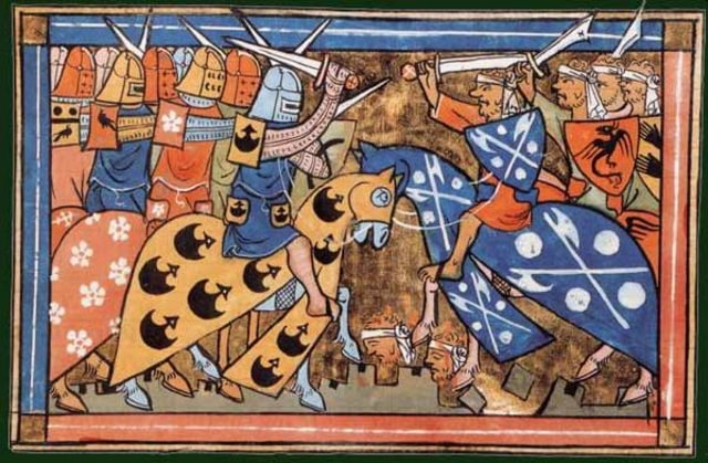Ilustrasi Perang Salib 3 (Foto: Wikimedia Commons)
