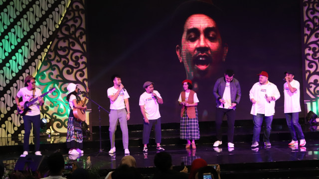Endah n Rhesa, Vidi, Andien, Tulus, Dan Tompi. (Foto: Munady Widjaja)
