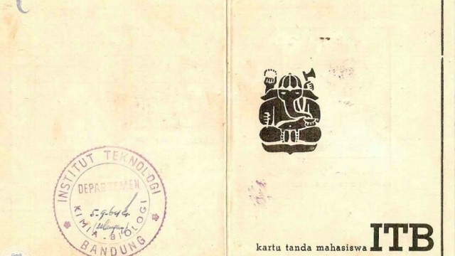Sejarah Patung Dewa Ganesha Jadi Lambang ITB Dalam Evolusi Kartu Tanda Mahasiswa
