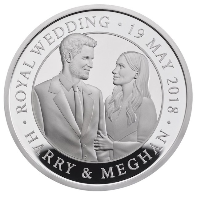 Koin Pangeran Harry & Meghan Markle (Foto: dok. Royal Mint)