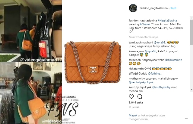 Ada yang Capai Rp 50 Juta, ini 10 Harga Totebag Milik Nagita Slavina