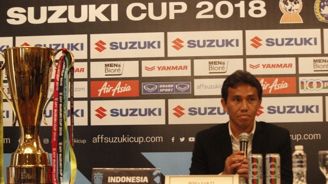 Asisten pelatih Timnas Indonesia, Bima Sakti. (Foto: Alan Kusuma/kumparan)
