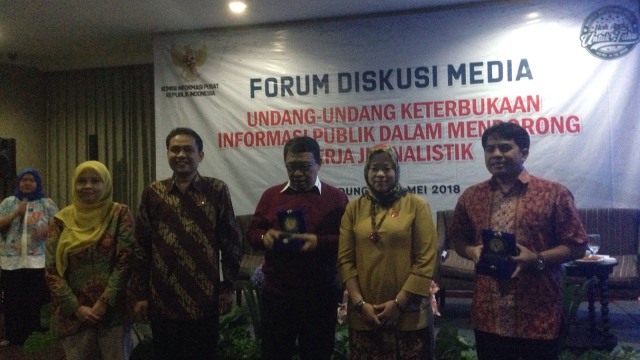 'Diskusi Media' Komisi Informasi Pusat (KIP) (Foto: Yuana Fatwalloh/kumparan)