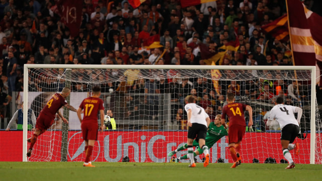 AS Roma vs Liverpool (Foto: Max Rossi/Reuters)
