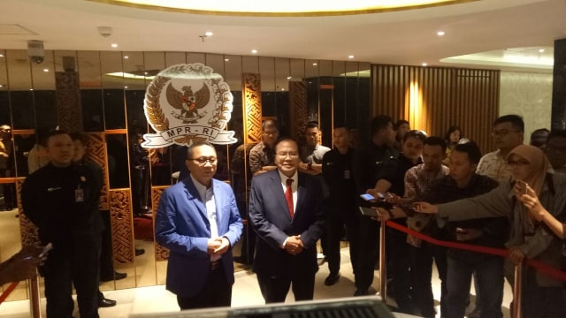 Pertemuan Zulkifli Hasan dan Rizal Ramli. (Foto: Fahrian Saleh/kumparan)