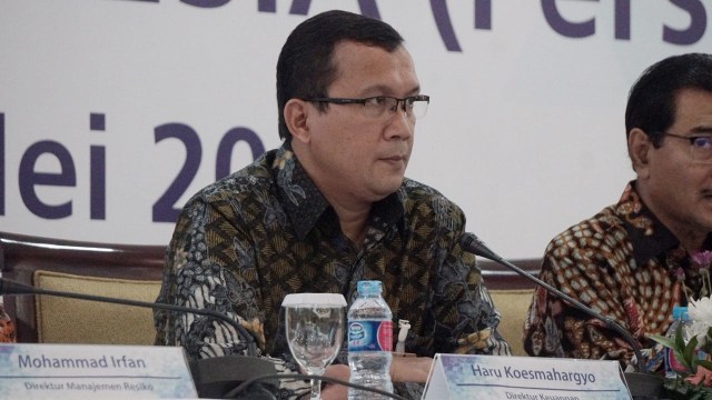 Direktur Keuangan BRI, Haru Koesmahargyo (Foto: Garin Gustavian Irawan/kumparan)