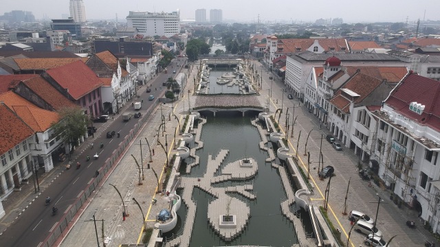 Revitalisasi Kota Tua Jakarta (Foto: ANTARA FOTO/Muhammad Adimaja)