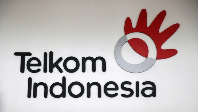 Logo Telkom Indonesia. Foto: REUTERS/Beawiharta