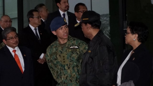 Pangeran Abdul Mateen bersama Wiranto (Foto: Nugroho Sejati/kumparan)